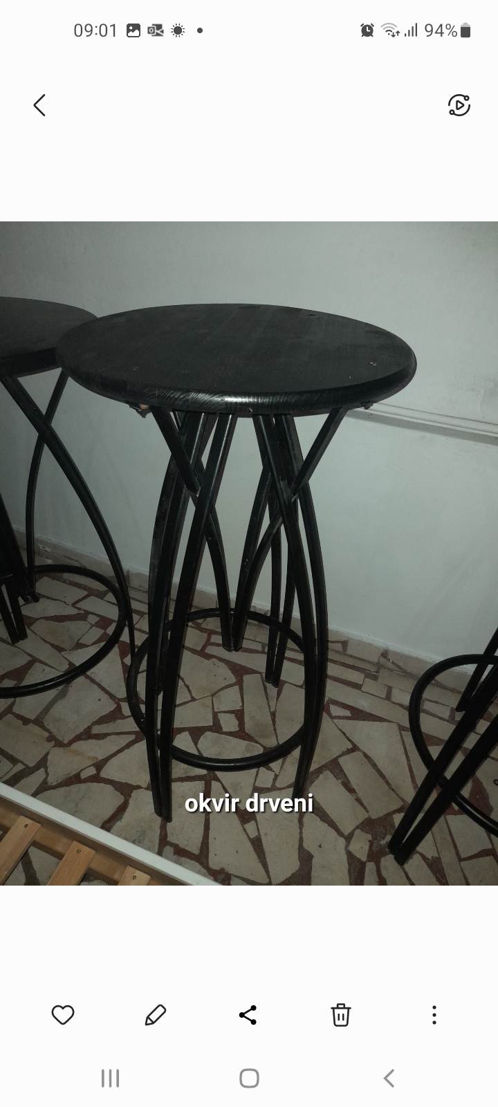 Prodajem visece stolove