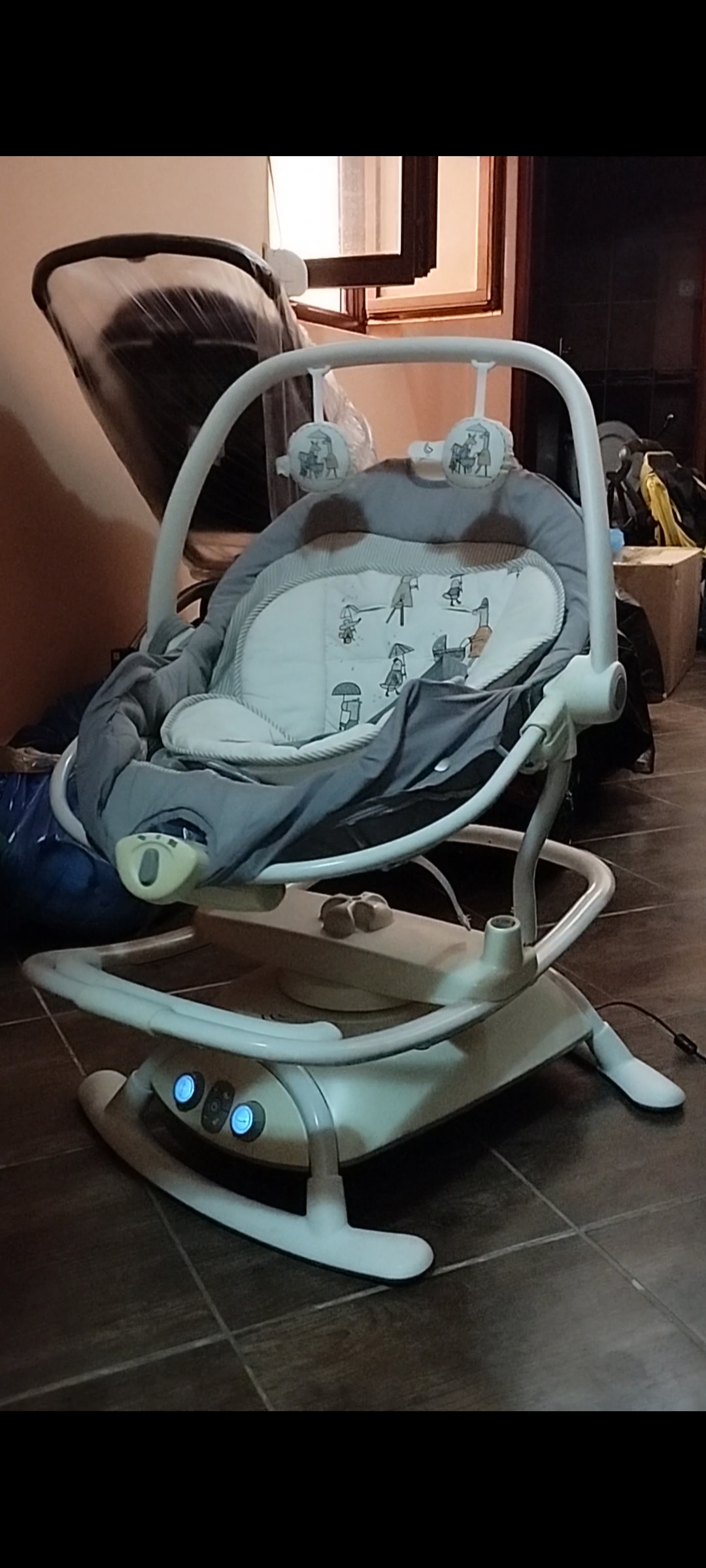 Jaje za bebu, ljuljanje