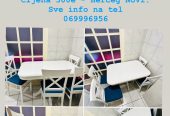 trepezarijski sto i 4 stolice