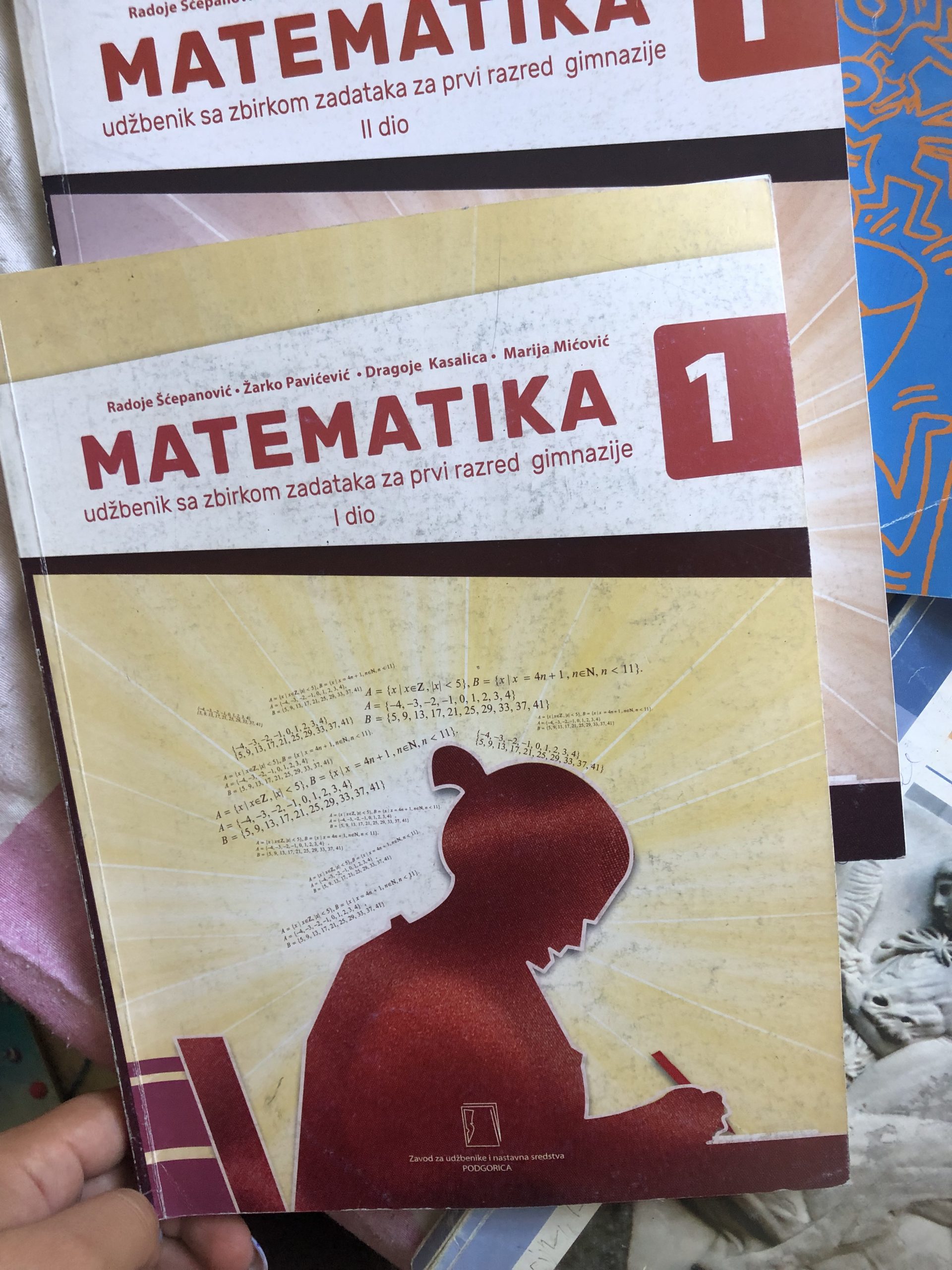 Udžbenici za 1. razred o. gim.