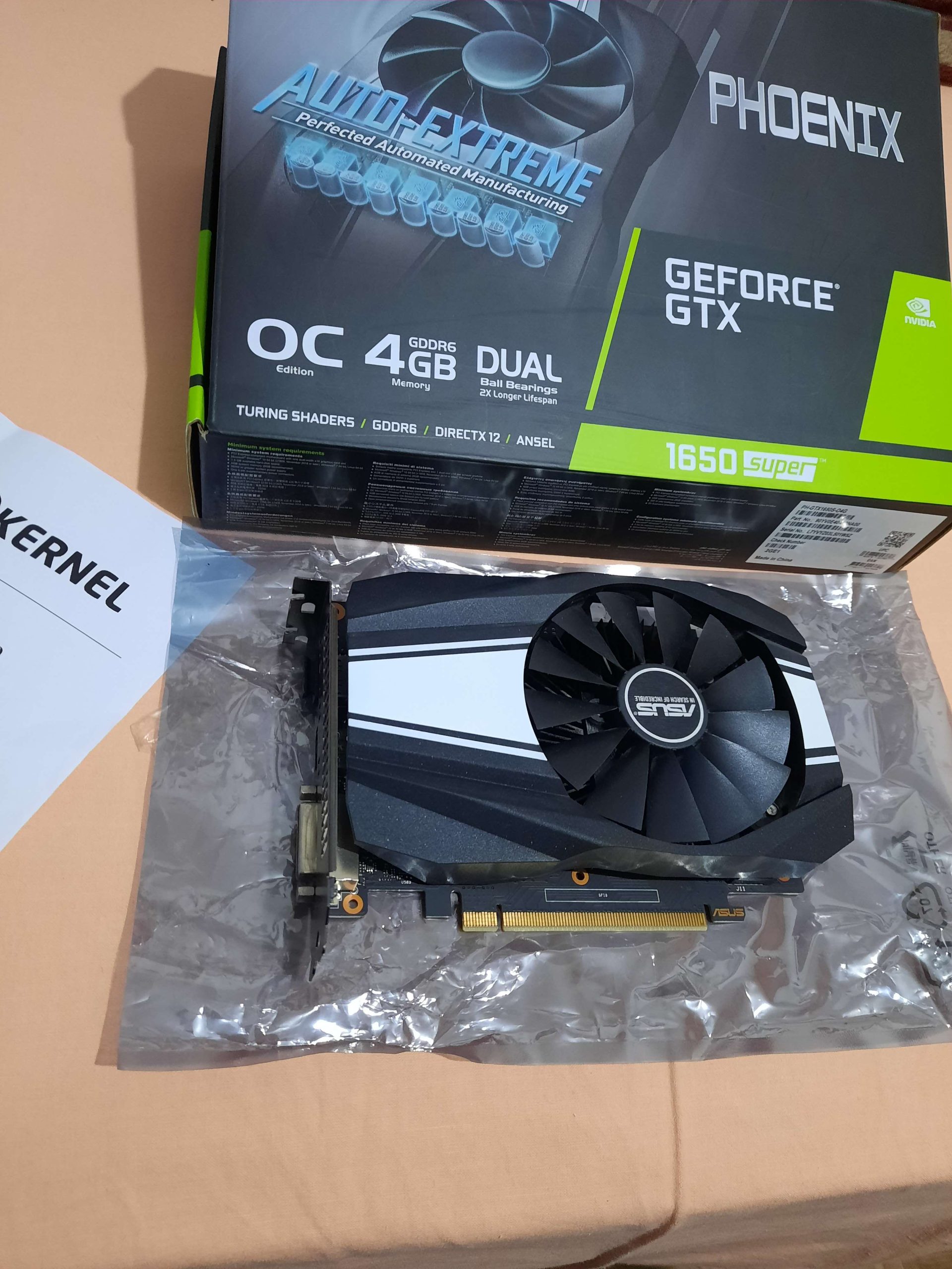 Asus GTX1650 S 4GB