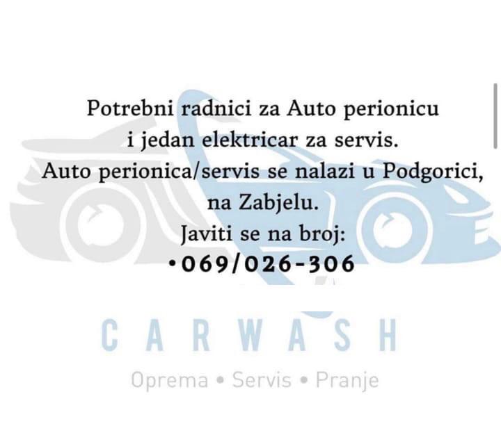Radnici za Auto perionicu