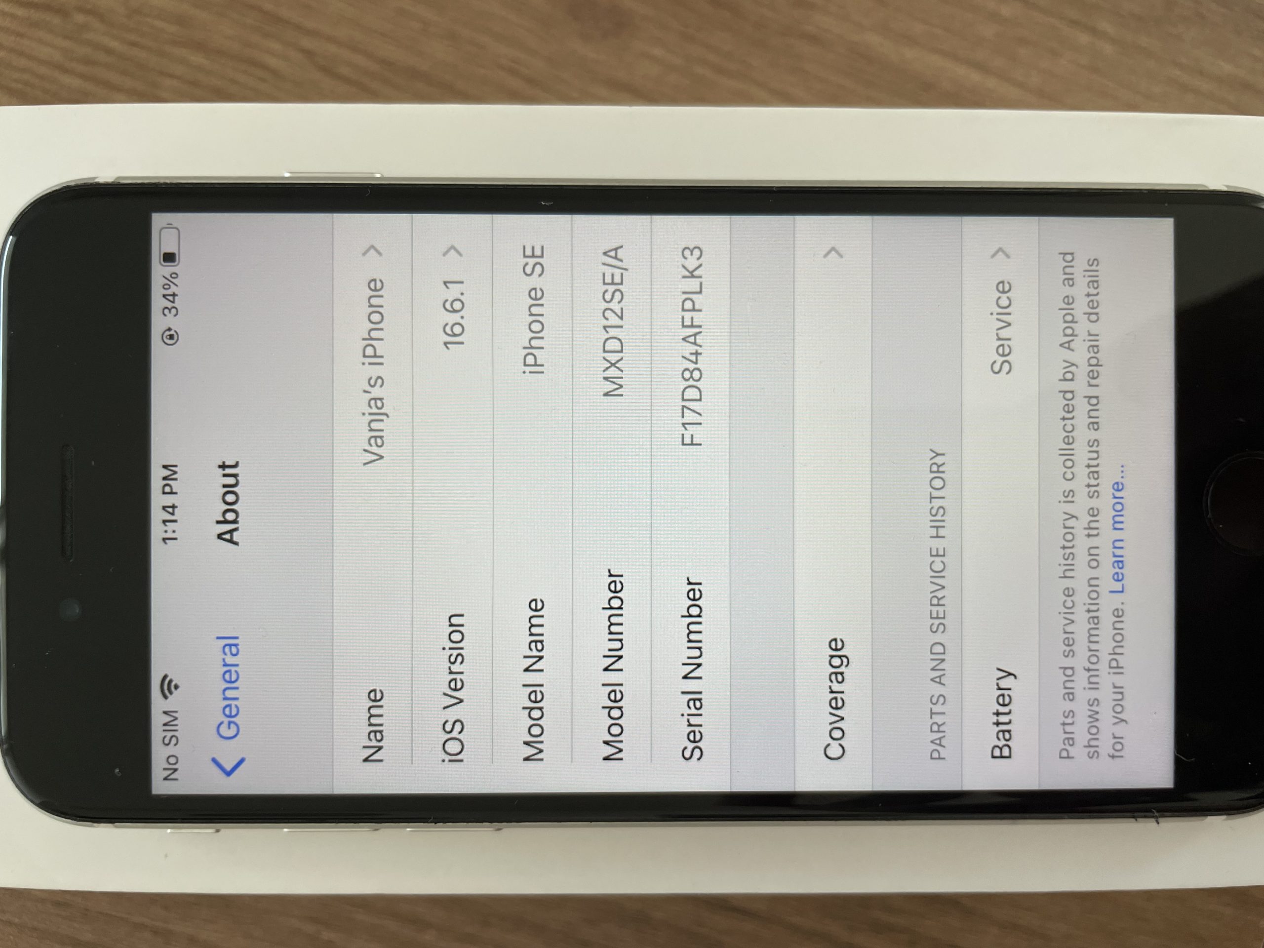 Iphone SE 2020 128GB