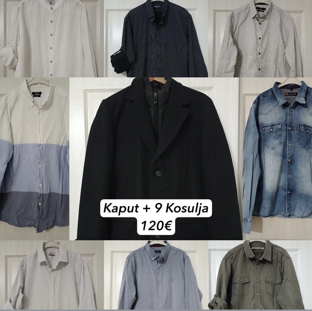 9 kosulja + kaput