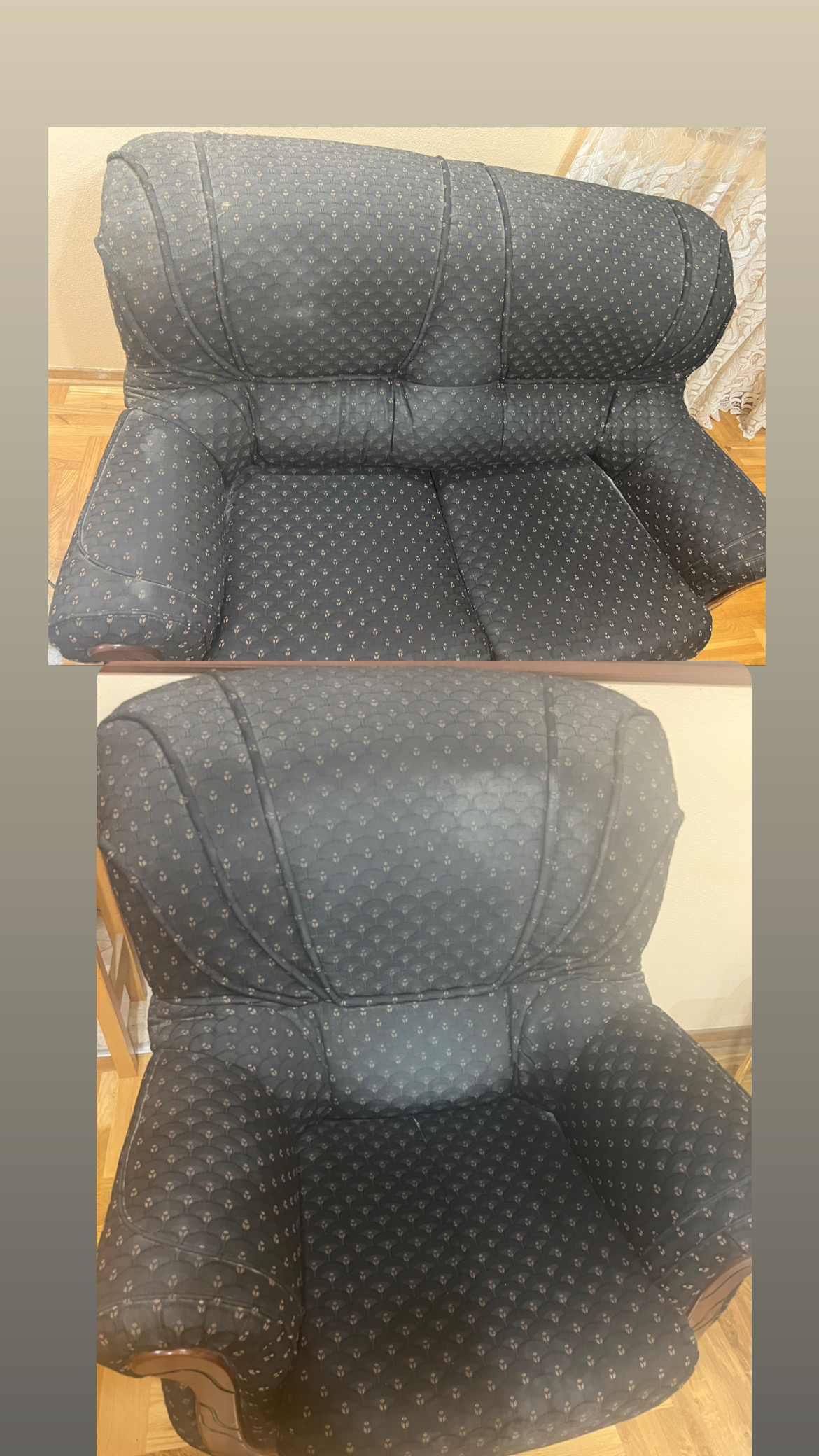 Prodajem trosed dvosed fotelju