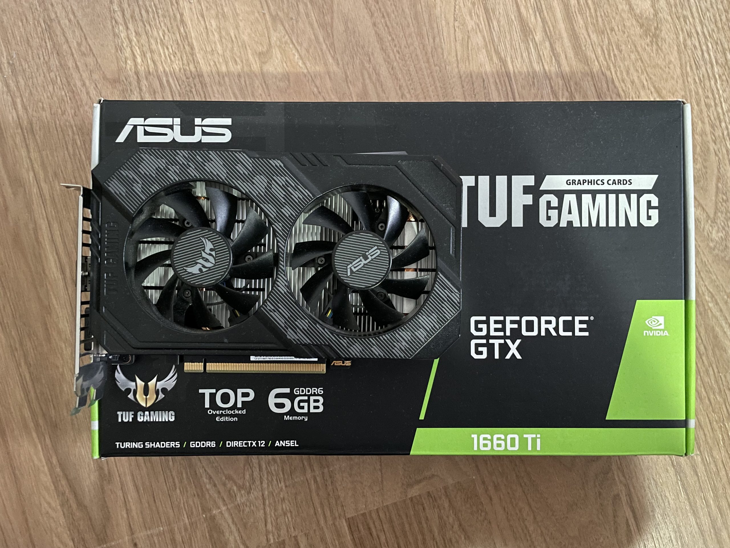 Asus TUF Gaming GTX 1660 TI