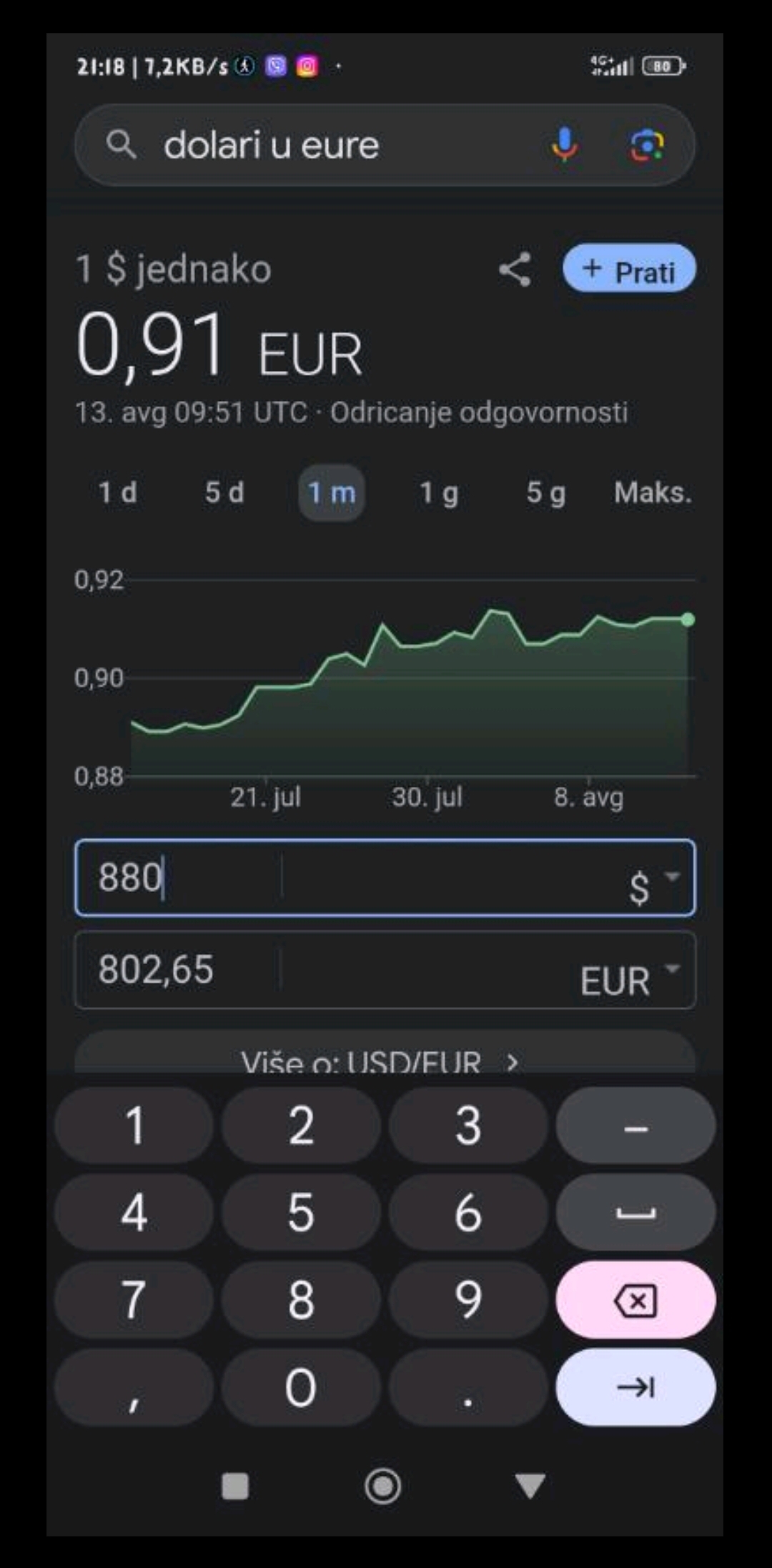 Prodajem Profesionalni aparat