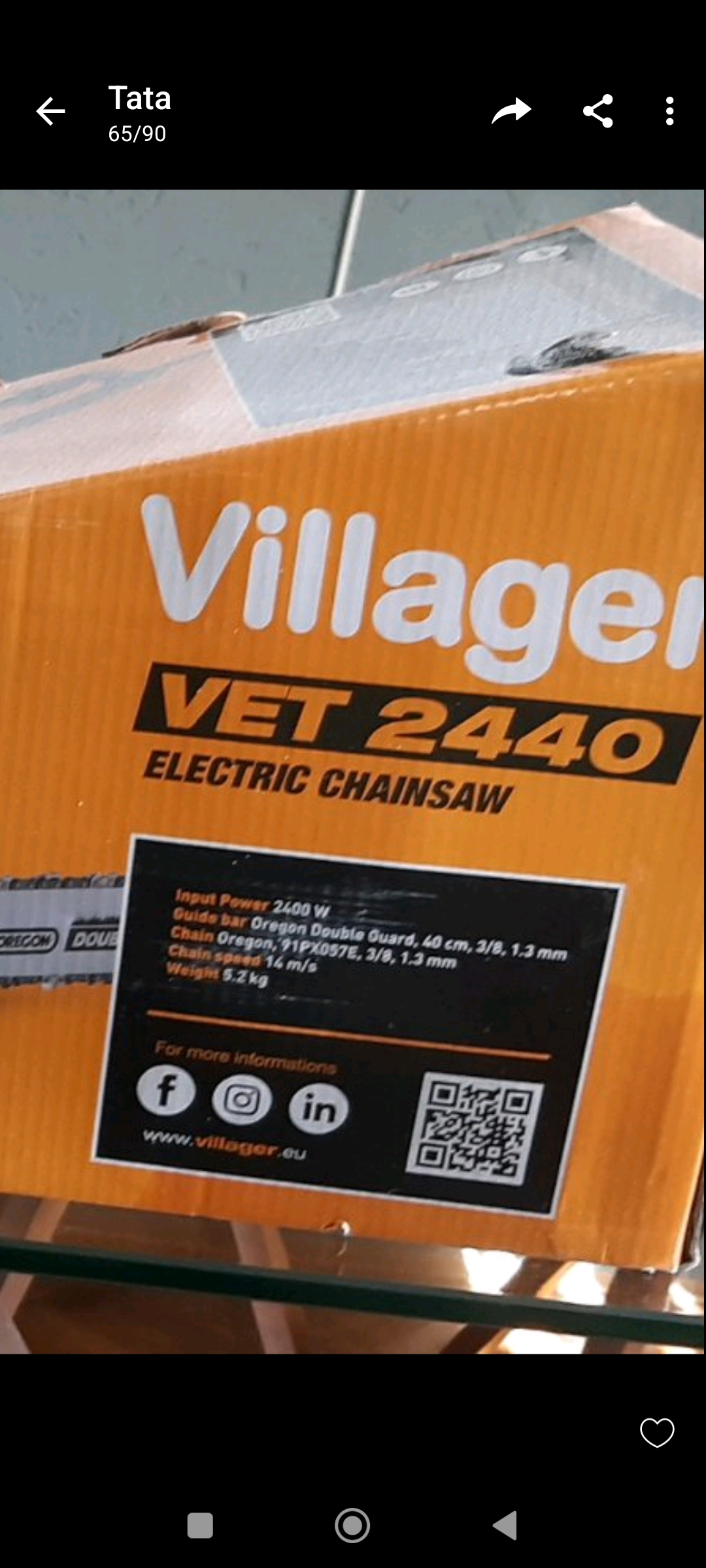 Električna šega villager