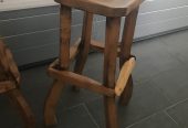 4 barske stolice (puno drvo)