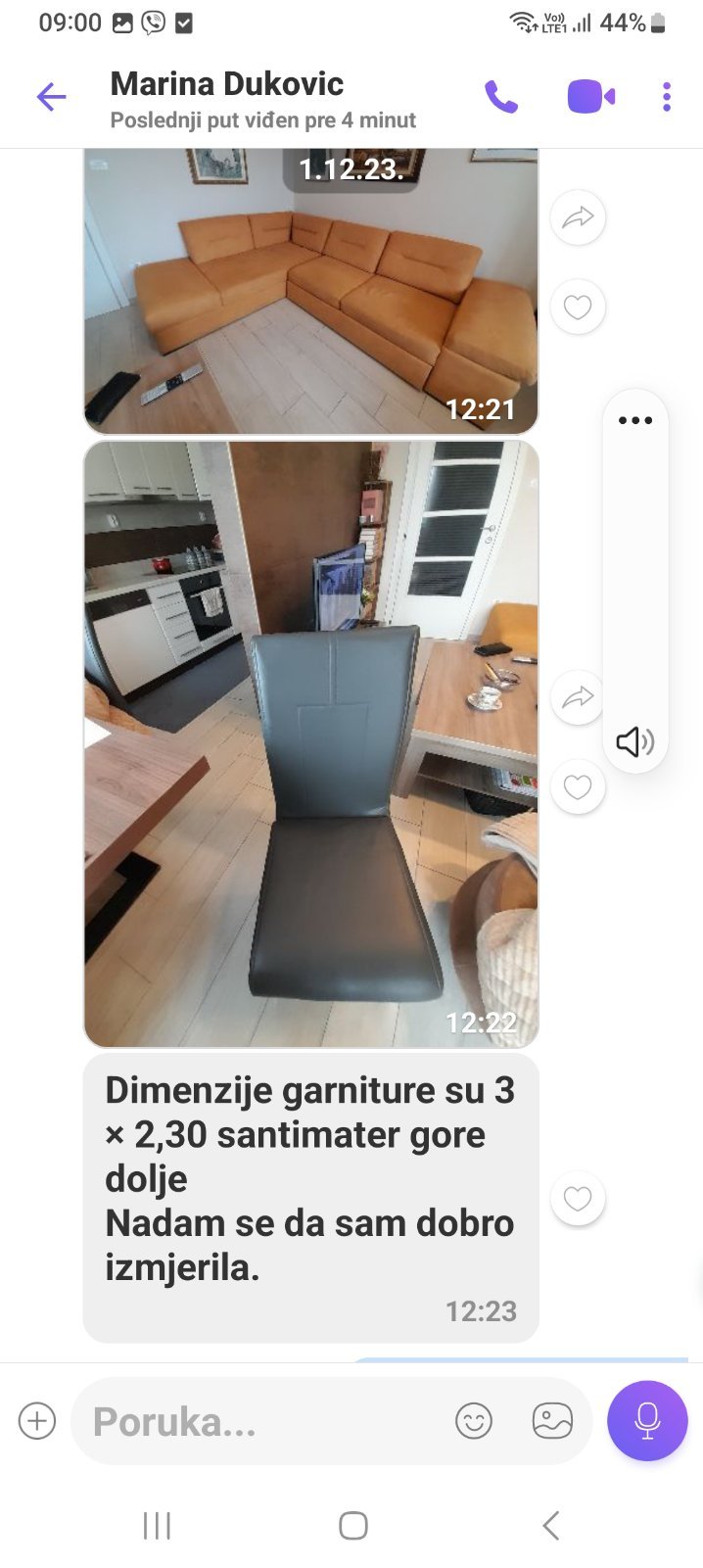 Prodajem dobro ocuvanu garnitu