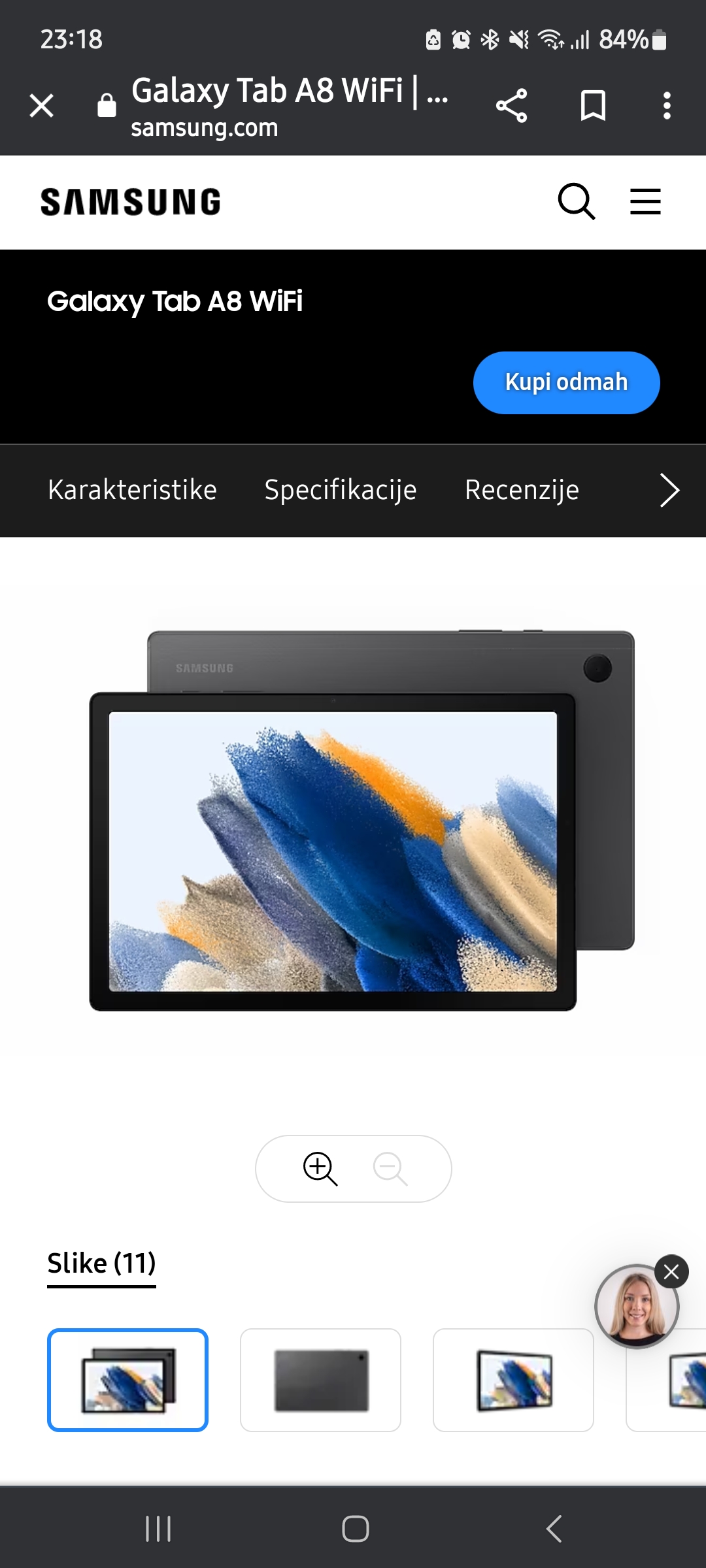 Tablet i pametan sat