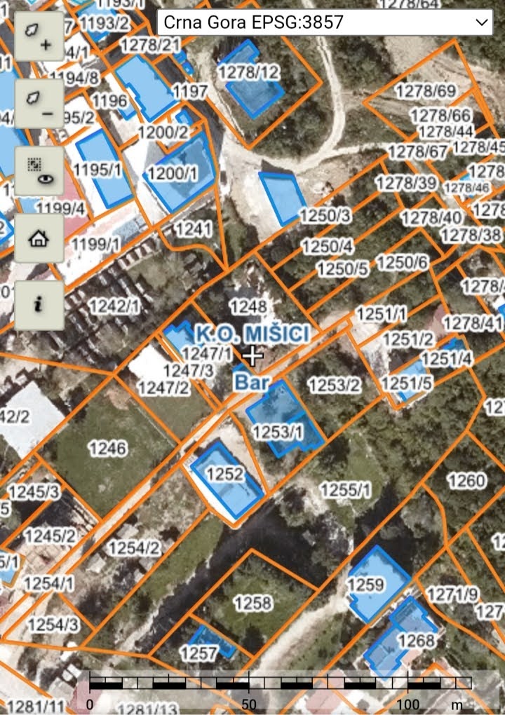 Gradjevinske parcele Čanj, Bar