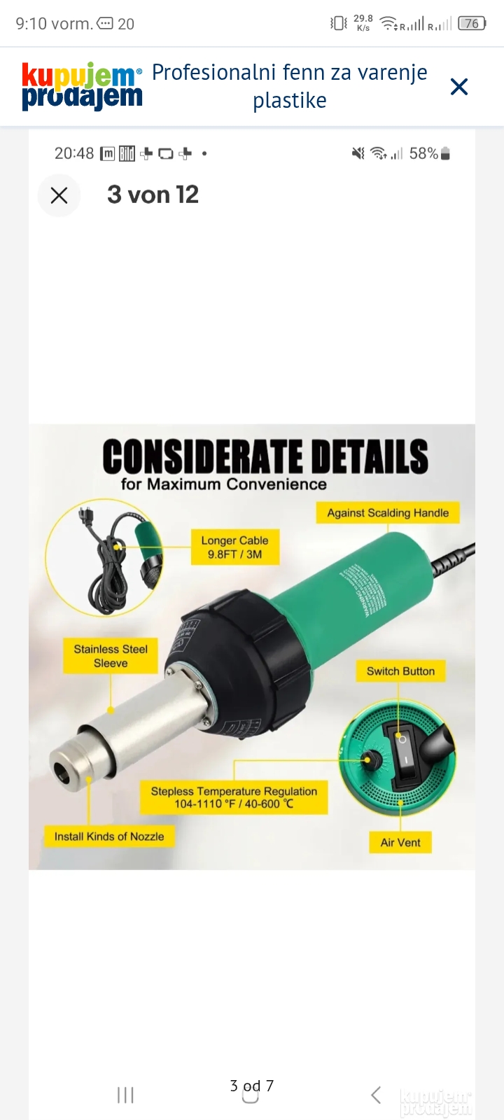 Profi fen za varenje