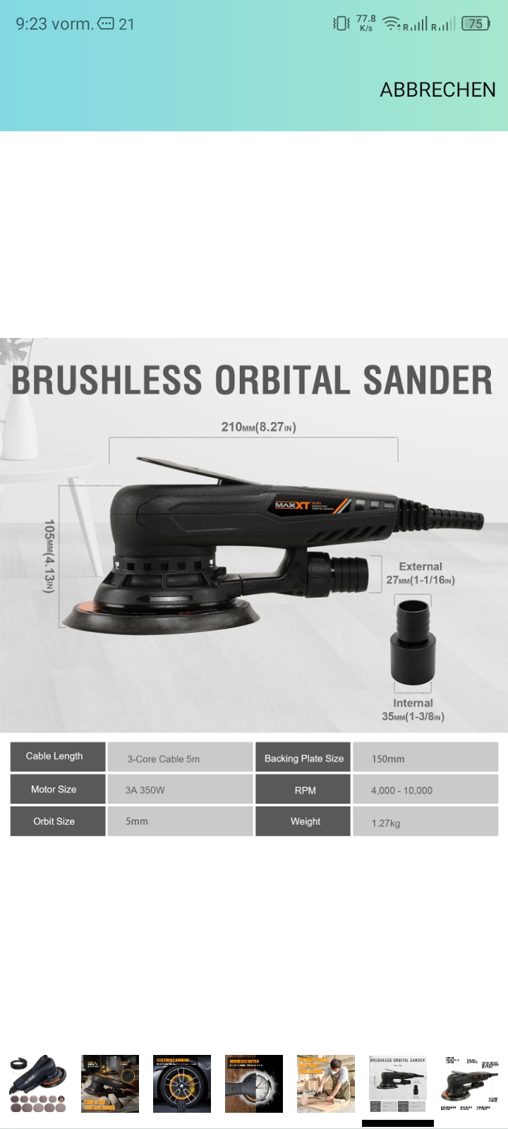 Ekcenticna slajferica 5m