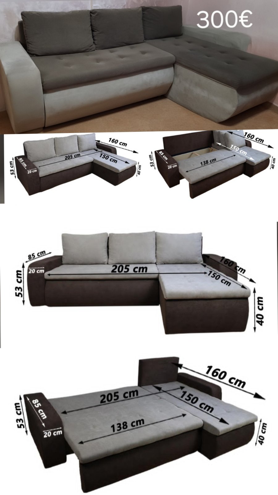 Prodajem ugaonu garnituru