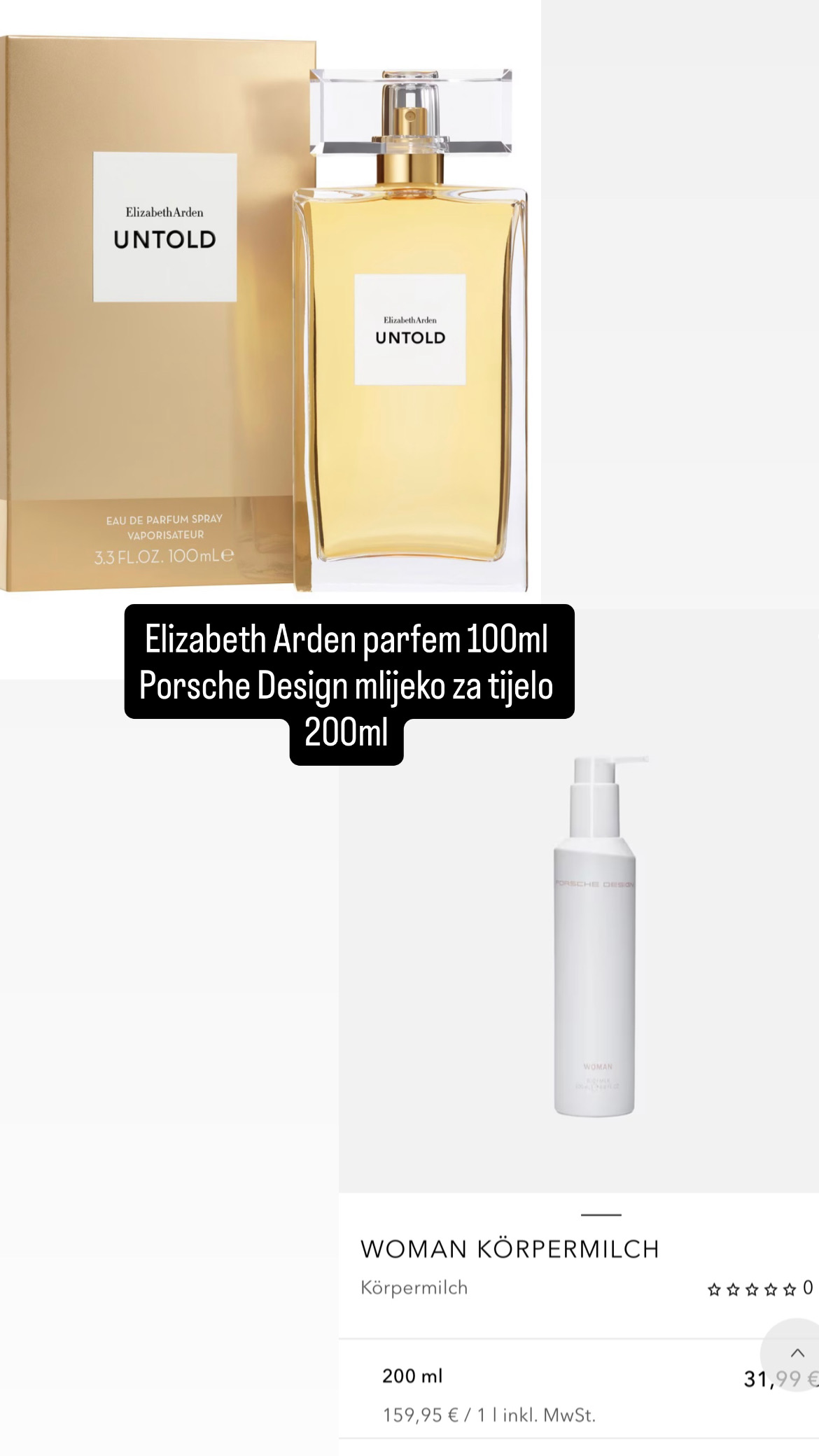 Elizabeth Arden, Porsche Desig