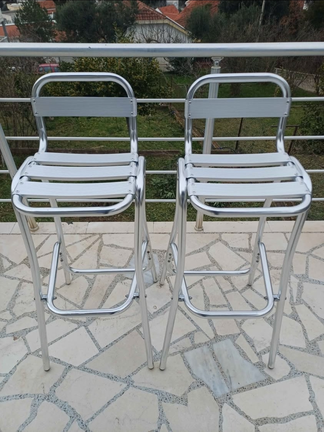 Aluminijumske Barske stolice