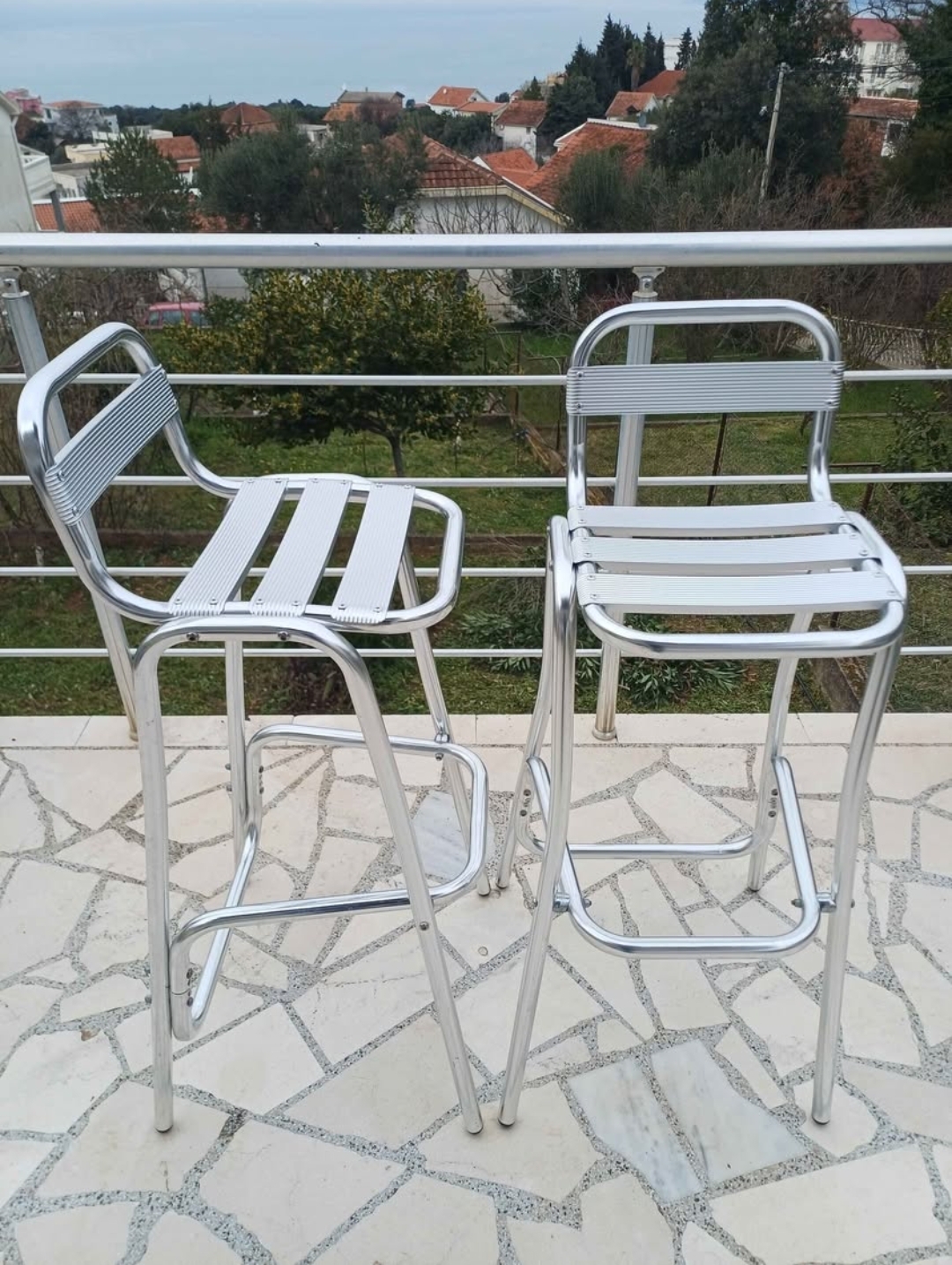 Aluminijumske Barske stolice