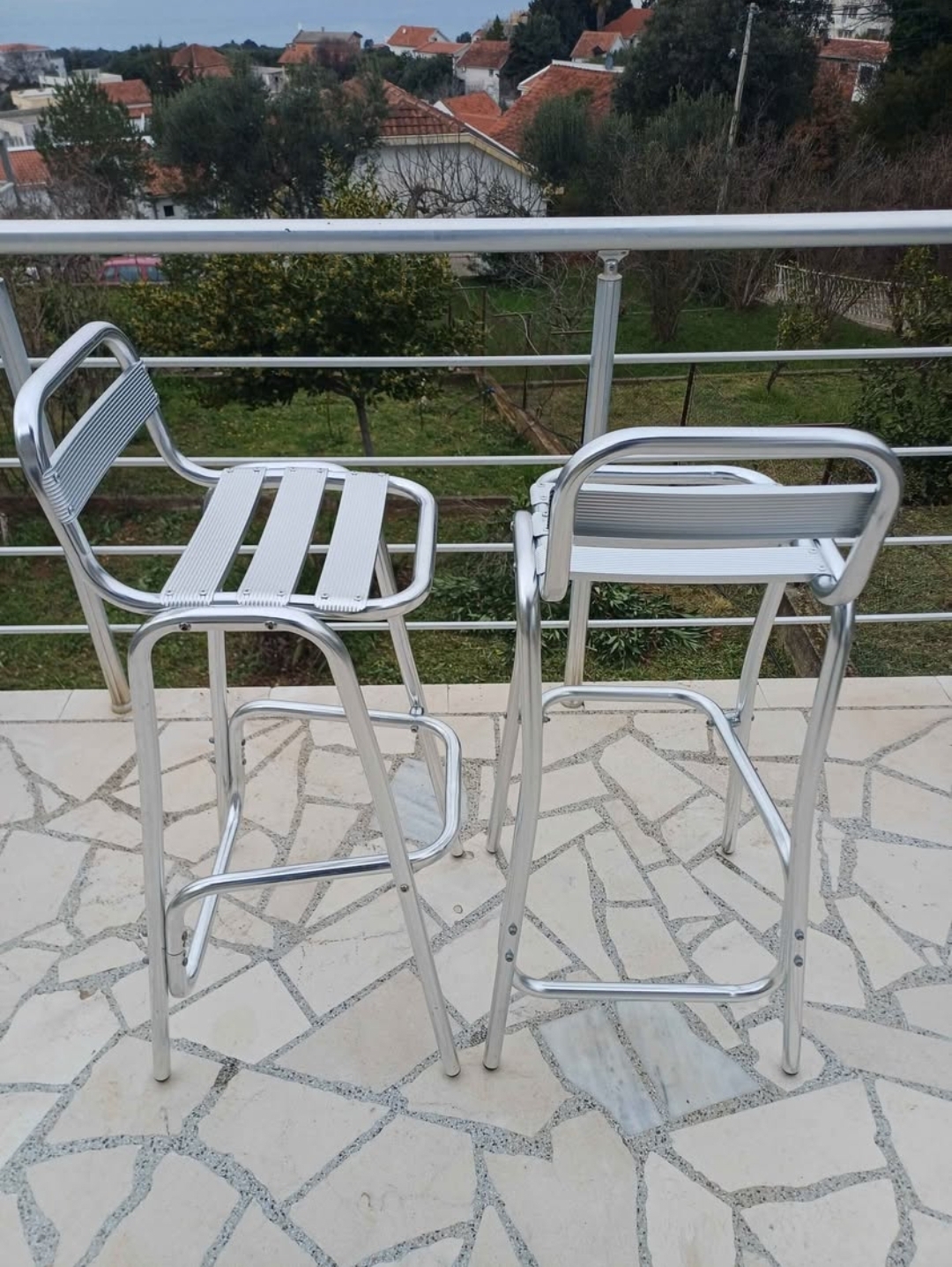 Aluminijumske Barske stolice