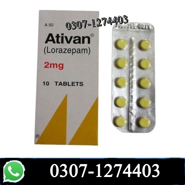 Ativan 2mg tablet in Pakistan